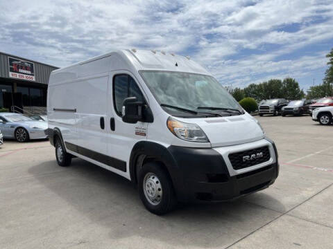 2021 RAM ProMaster for sale at KIAN MOTORS INC in Plano TX