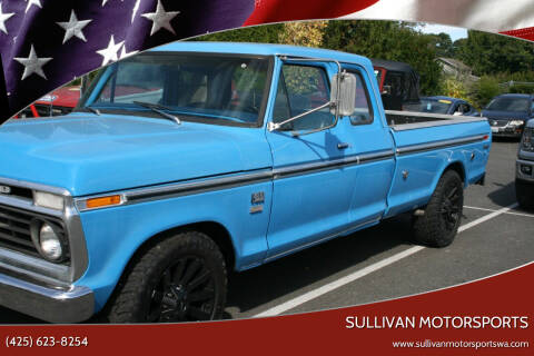 1974 Ford F-250 for sale at Sullivan Motorsports in Monroe WA