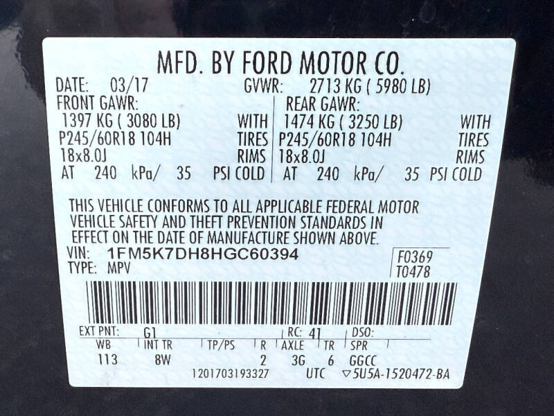 2017 Ford Explorer XLT