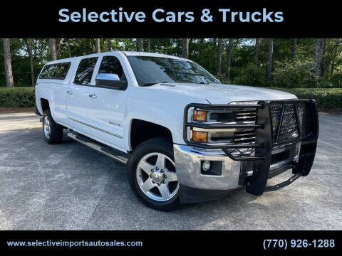 2015 Chevrolet Silverado 2500HD for sale at Selective Cars & Trucks in Woodstock GA