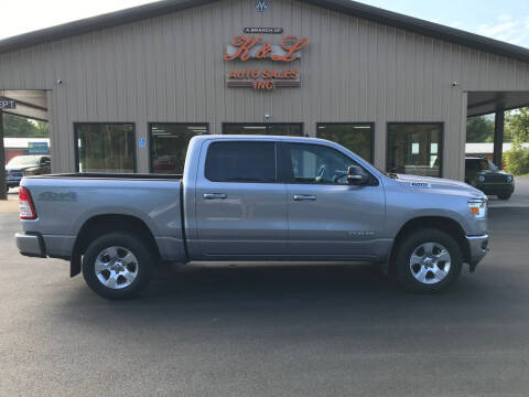 2021 RAM 1500 for sale at K & L AUTO SALES, INC in Mill Hall PA