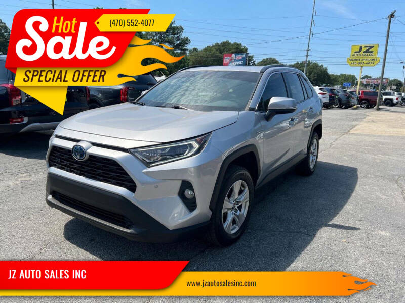 2021 Toyota RAV4 Hybrid for sale at JZ AUTO SALES INC in Marietta GA