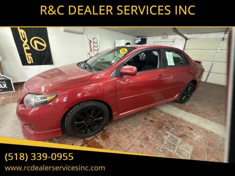 2010 Toyota Corolla for sale at R&C DEALER SERVICES INC in Cohoes NY