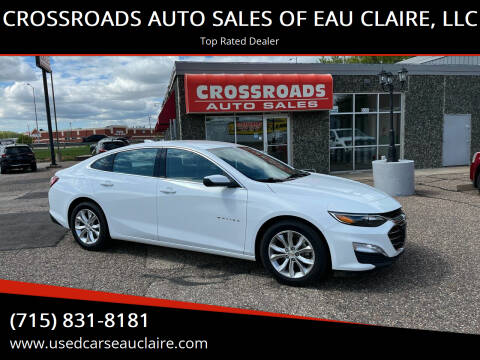 2022 Chevrolet Malibu for sale at CROSSROADS AUTO SALES OF EAU CLAIRE, LLC in Eau Claire WI