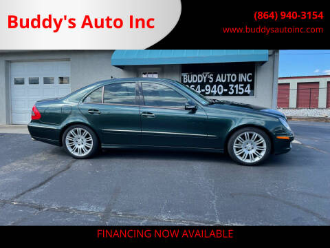 2007 Mercedes-Benz E-Class for sale at Buddy's Auto Inc in Pendleton SC