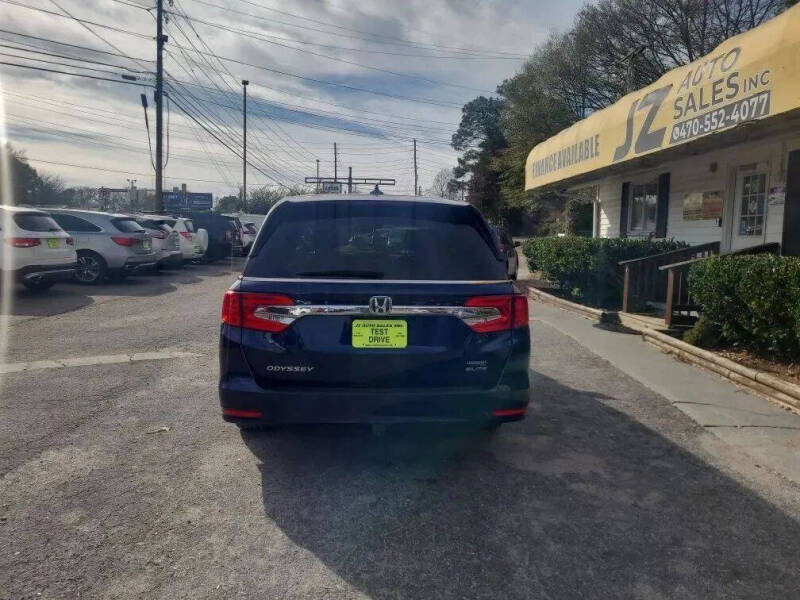 2019 Honda Odyssey Elite