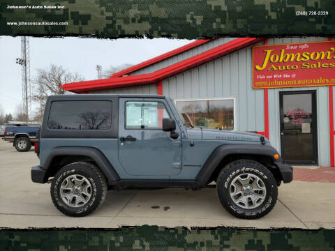 2014 Jeep Wrangler for sale at Johnson's Auto Sales Inc. in Decatur IN
