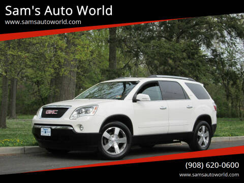 2011 GMC Acadia for sale at Sam's Auto World in Roselle NJ