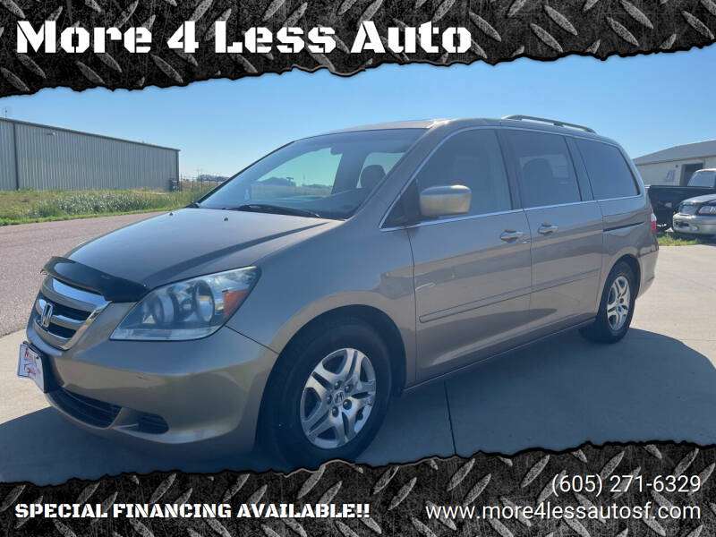 2005 Honda Odyssey for sale at More 4 Less Auto in Sioux Falls SD