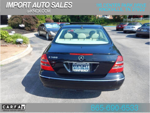 2004 Mercedes-Benz E-Class E 500