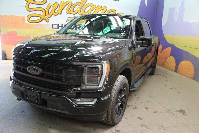 Used 2023 Ford F-150 Lariat with VIN 1FTFW1ED4PFC39682 for sale in Grand Ledge, MI