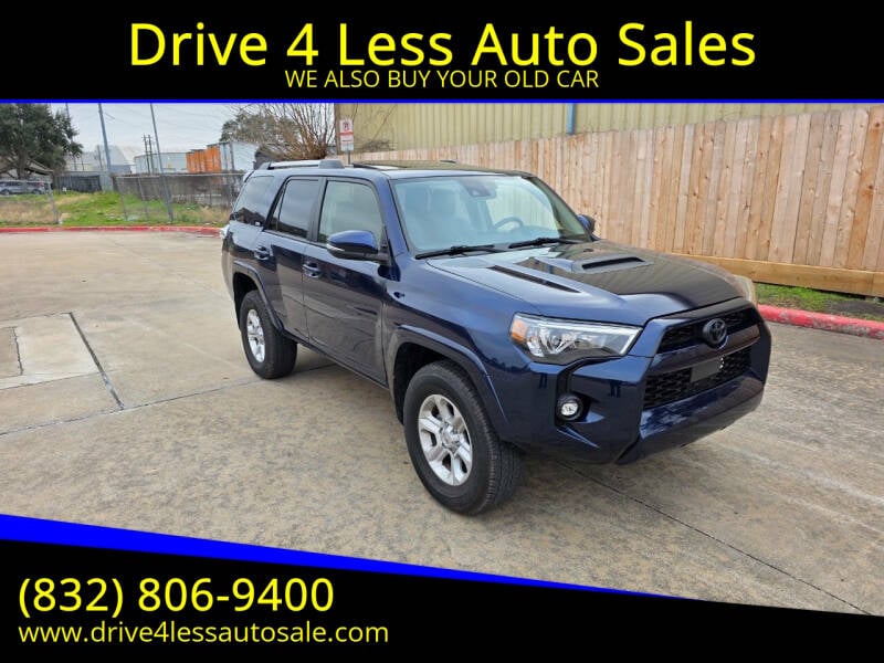 2022 Toyota 4Runner for sale at Drive 4 Less Auto Sales in Houston TX