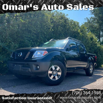 2011 Nissan Frontier for sale at Omar's Auto Sales in Martinez GA