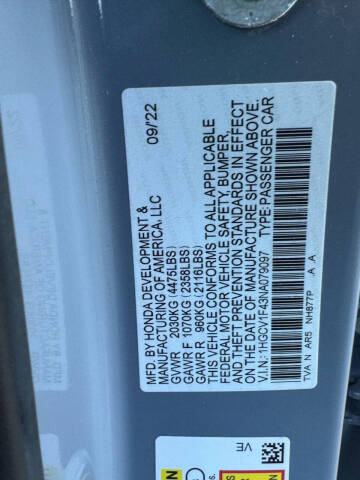 2022 Honda Accord Sport Special Edition