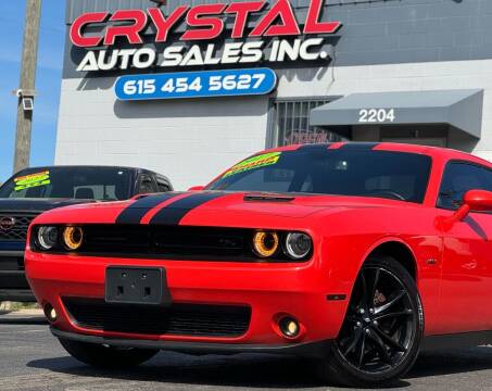 2017 Dodge Challenger for sale at Crystal Auto Sales Inc in Nashville TN