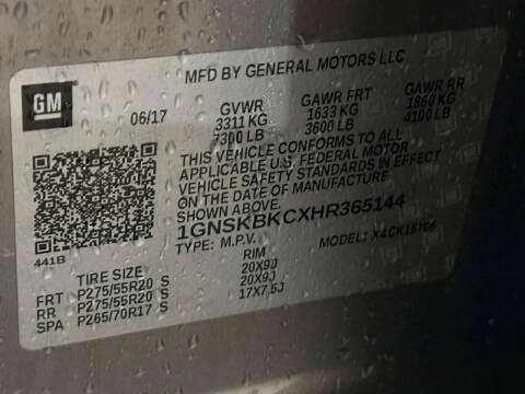 2017 Chevrolet Tahoe LT