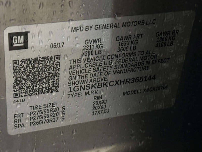 2017 Chevrolet Tahoe LT