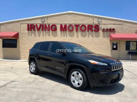 2014 Jeep Cherokee for sale at Irving Motors Corp in San Antonio TX
