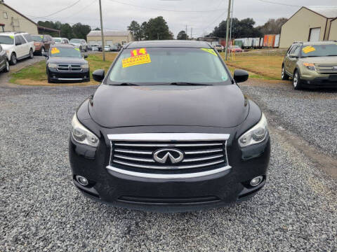 2014 Infiniti QX60 for sale at Auto Guarantee, LLC in Eunice LA