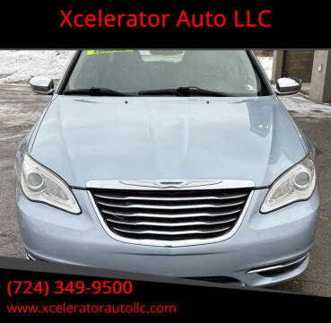 2013 Chrysler 200 for sale at Xcelerator Auto LLC in Indiana PA