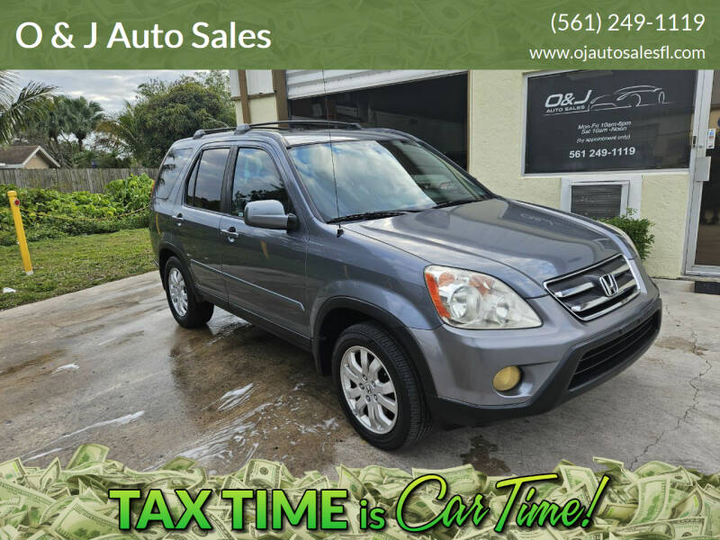 2005 Honda CR-V for sale at O & J Auto Sales in Royal Palm Beach FL