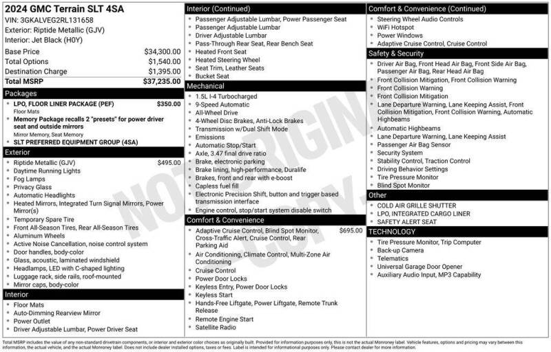 2024 GMC Terrain SLT