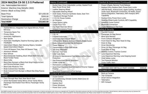 2024 Mazda CX-50 2.5 S Preferred