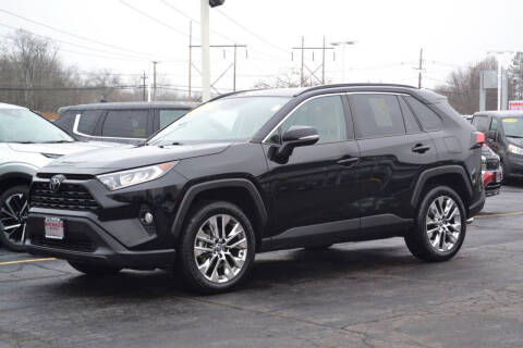 2021 Toyota RAV4 for sale at Michaud Auto in Danvers MA