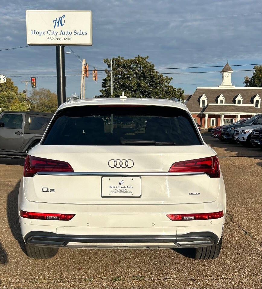 2021 Audi Q5 for sale at Hope City Auto Sales in Senatobia, MS