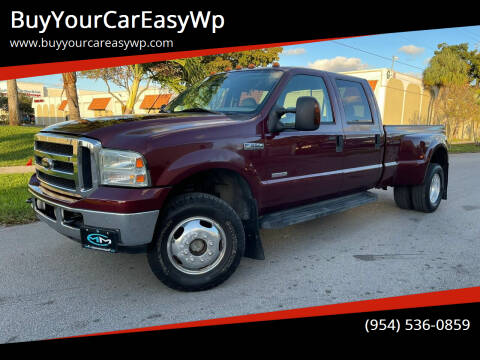 2006 Ford F-350 Super Duty for sale at BuyYourCarEasyWp in West Park FL