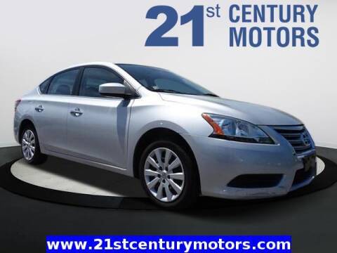 2013 Nissan Sentra for sale at 21st Century Motors in Fall River MA