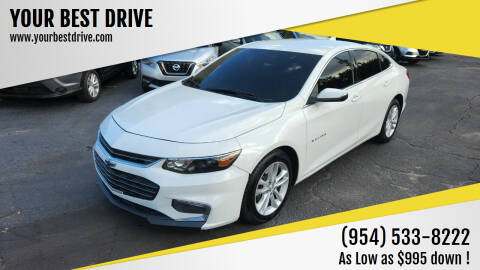 2018 Chevrolet Malibu for sale at YOUR BEST DRIVE in Oakland Park FL