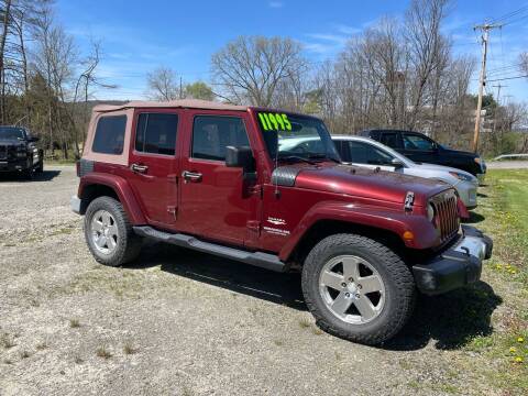 2009 Jeep Wrangler Unlimited for sale at Brush & Palette Auto in Candor NY