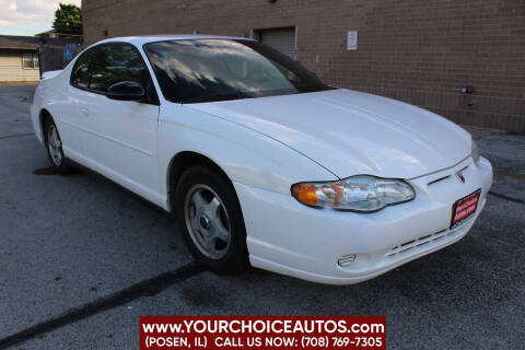 2004 Chevrolet Monte Carlo for sale at Your Choice Autos in Posen IL