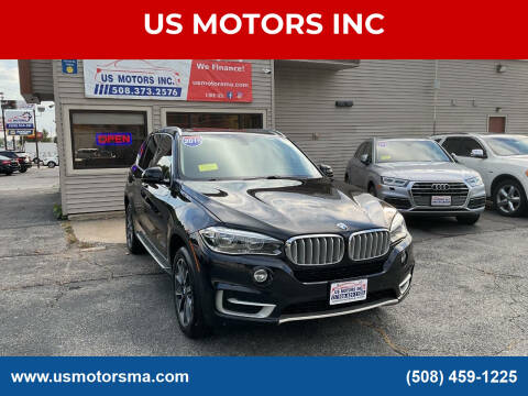 2015 BMW X5 for sale at US MOTORS INC in Worcester MA