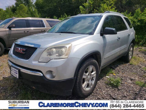 2012 GMC Acadia for sale at CHEVROLET SUBURBANO in Claremore OK