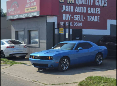 2016 Dodge Challenger for sale at RPM Quality Cars in Detroit MI