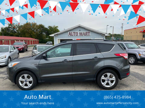2016 Ford Escape for sale at Auto Mart in Jefferson City TN