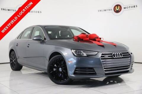 2017 Audi A4 for sale at INDY'S UNLIMITED MOTORS - UNLIMITED MOTORS in Westfield IN