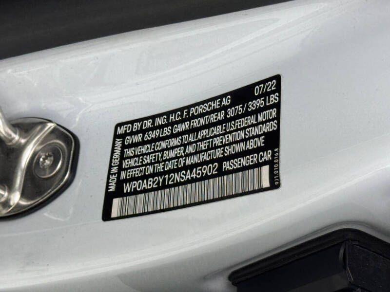 2022 Porsche Taycan 4S