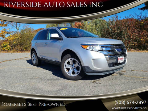 2011 Ford Edge for sale at RIVERSIDE AUTO SALES INC in Somerset MA