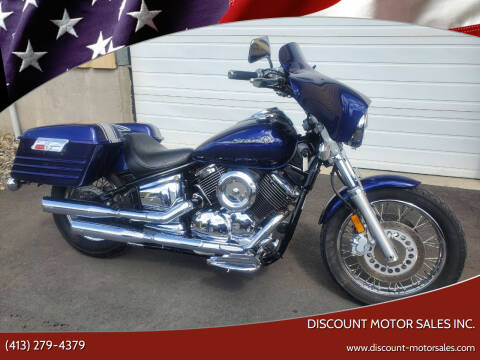 2008 Yamaha V-STAR 1100 CUSTOM for sale at Discount Motor Sales inc. in Ludlow MA