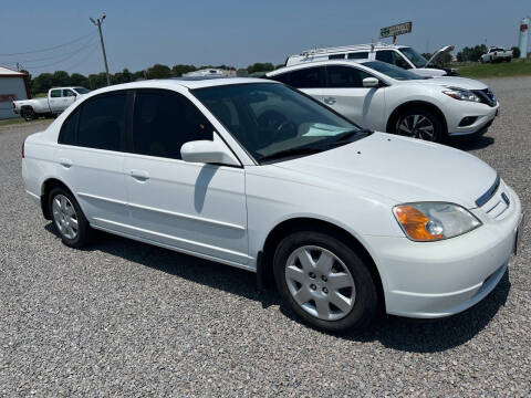 2002 Honda Civic for sale at RAYMOND TAYLOR AUTO SALES in Fort Gibson OK