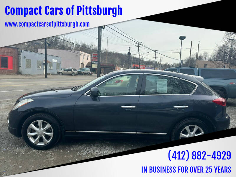 2010 Infiniti EX35 for sale at Compact Cars of Pittsburgh in Pittsburgh PA