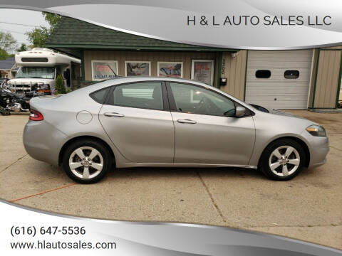 2016 Dodge Dart for sale at H & L AUTO SALES LLC in Wyoming MI