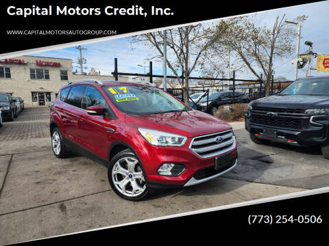2017 Ford Escape for sale at Capital Motors Credit, Inc. in Chicago IL