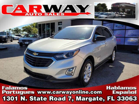 2019 Chevrolet Equinox for sale at CARWAY Auto Sales in Margate FL