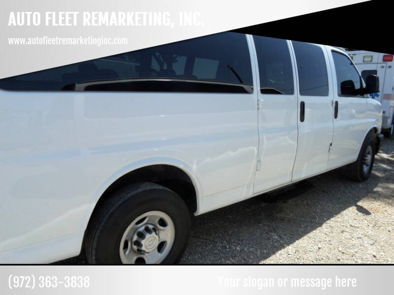 2015 Chevrolet Express for sale at AUTO FLEET REMARKETING, INC. in Van Alstyne TX