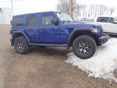 2019 Jeep Wrangler Unlimited for sale at Salmon Automotive Inc. in Tracy MN