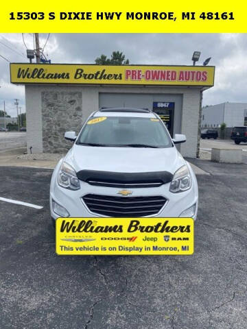 2017 Chevrolet Equinox for sale at Williams Brothers Pre-Owned Clinton in Clinton MI